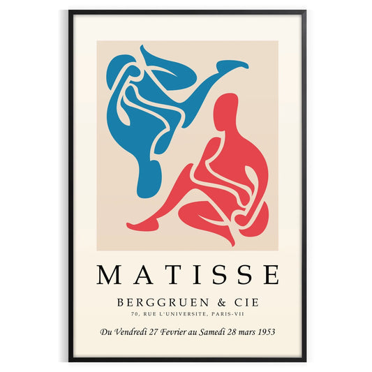 space Matisse The Cutouts Poster stunning homage iconic papier découpés technique vibrant wall art print perfect gift lovers unframed artwork decor style