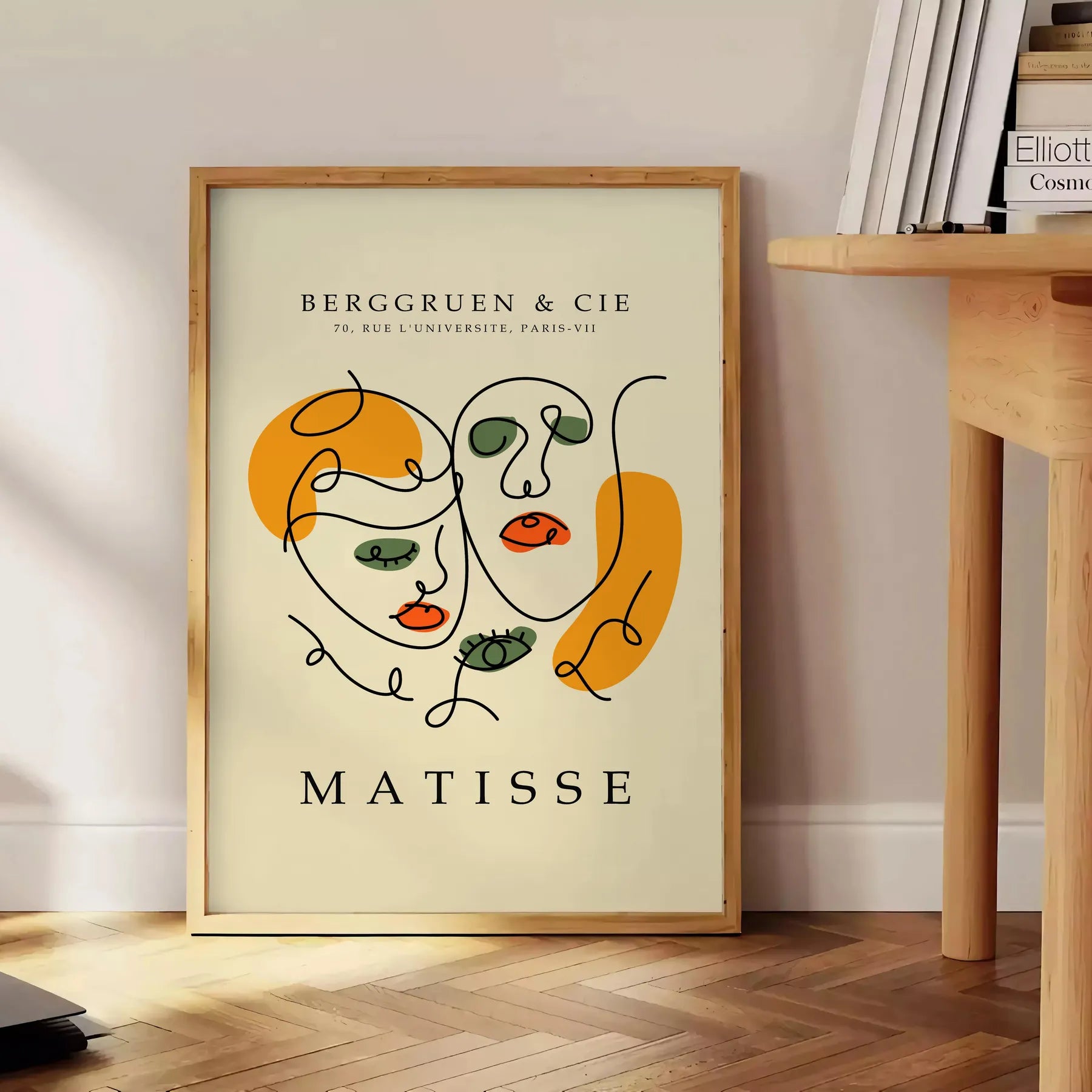 space Matisse wall art vibrant papier découpés designs captivating poster room perfect gift lovers sizes A4 cm A0 walls stunning artwork today