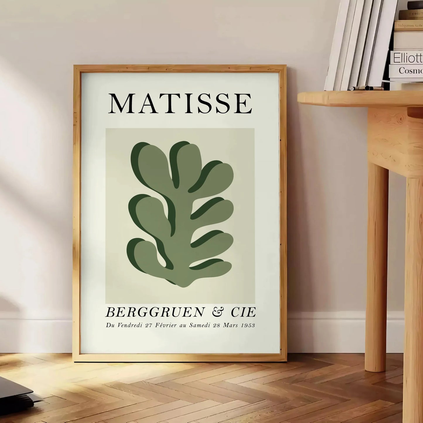 space stunning Matisse poster print iconic papier découpés elegant gray white tones wall art piece perfect lovers timeless artwork unique gift exquisite available