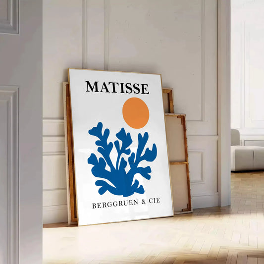 space Matisse prints stunning black orange papier découpés art captivating poster perfect gift lovers unique wall unframed options style