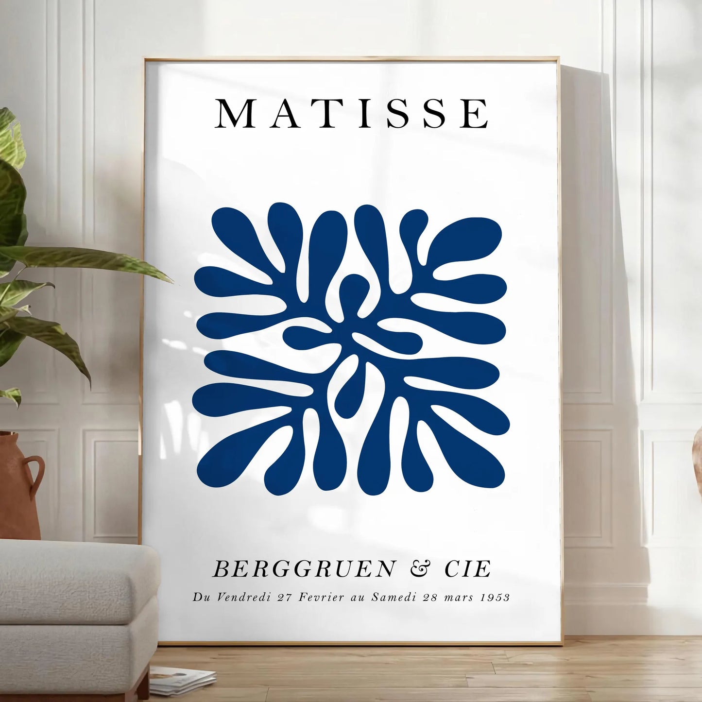 space Matisse Cut Outs Poster vibrant papier découpés white green wall art exquisite gift lovers various print sizes A4 cm A0 decor today
