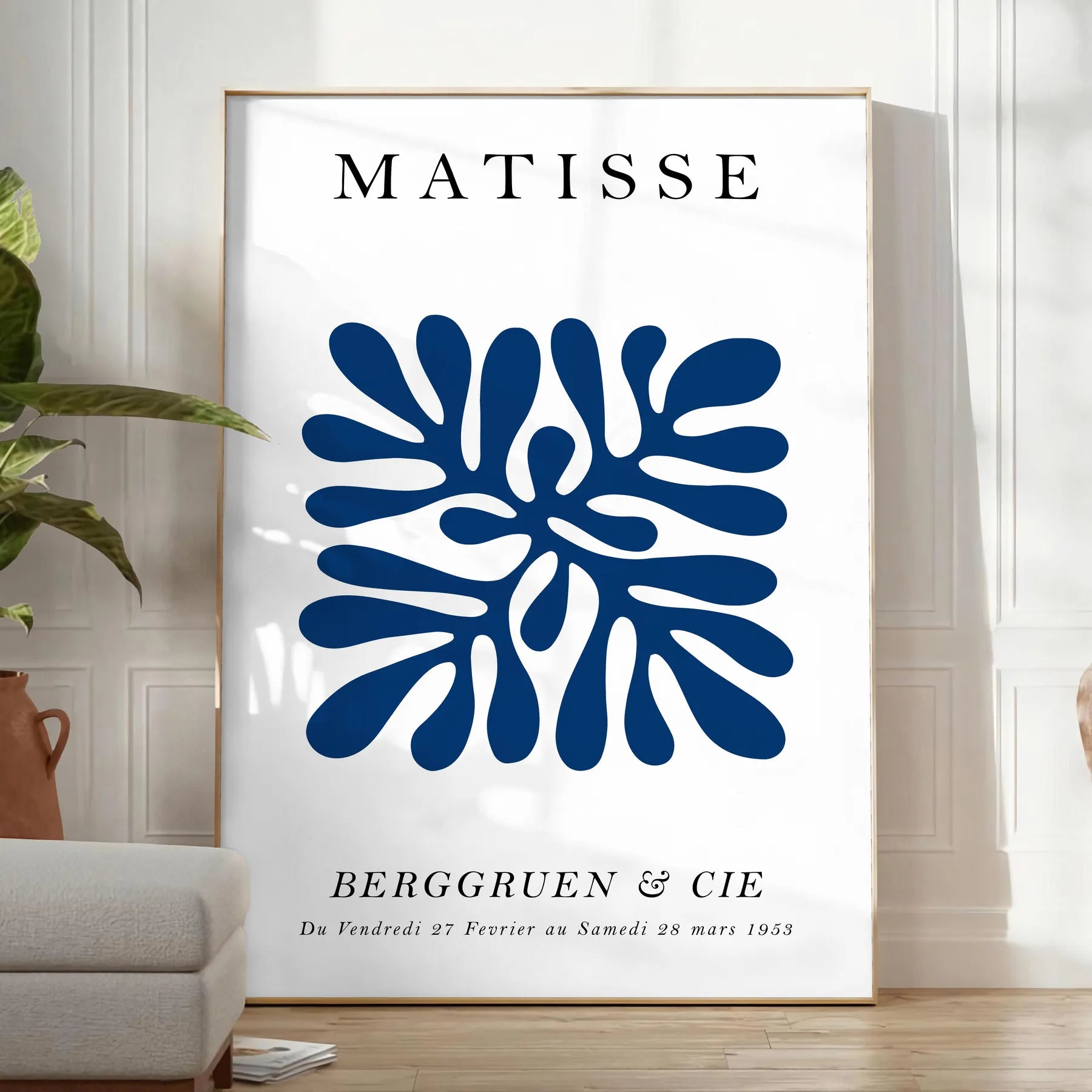 space Matisse Cut Outs Poster vibrant papier découpés white green wall art exquisite gift lovers various print sizes A4 cm A0 decor today